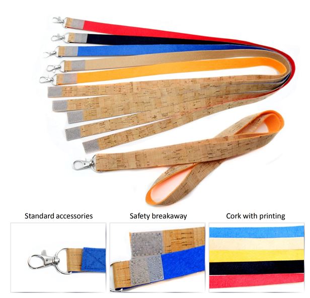 Cork Lanyard#005